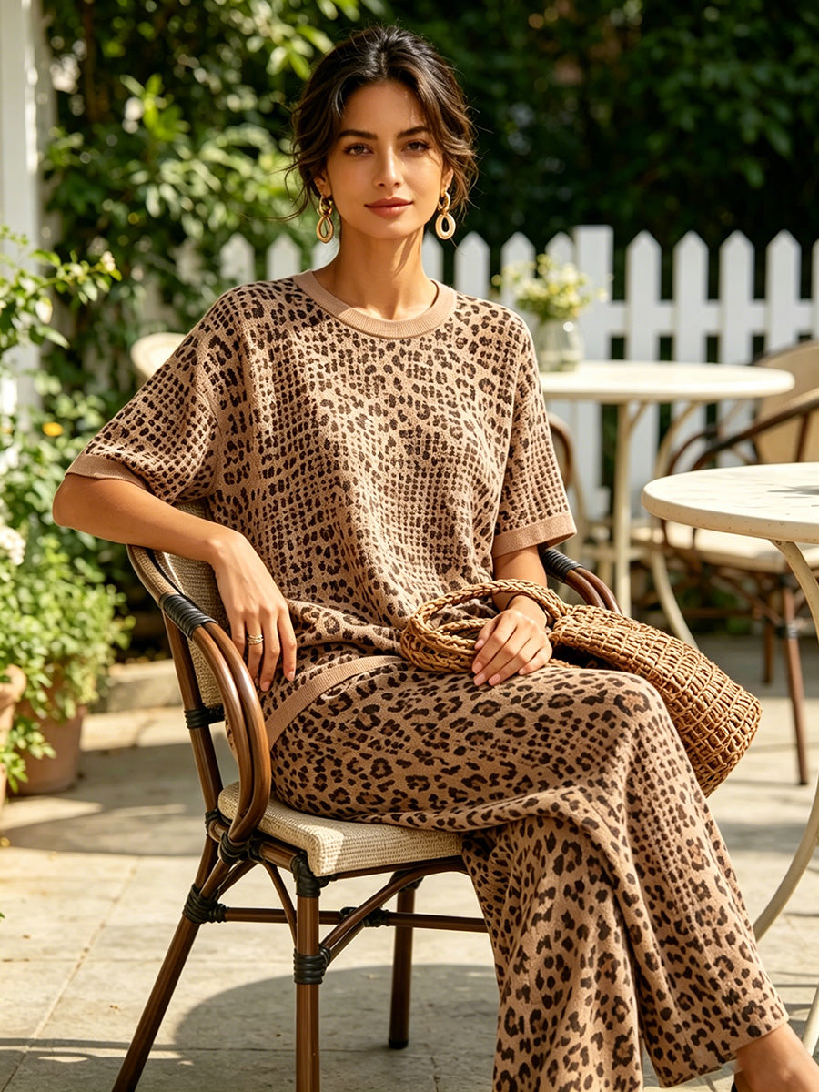 Women's Waffle Casual Two-Piece Set