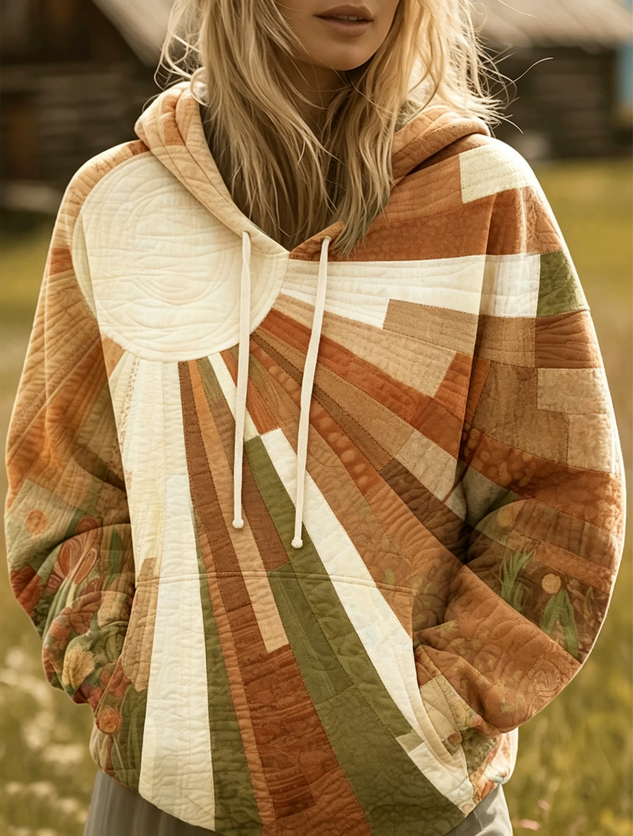 Vintage Hoodie Floral Hoodie