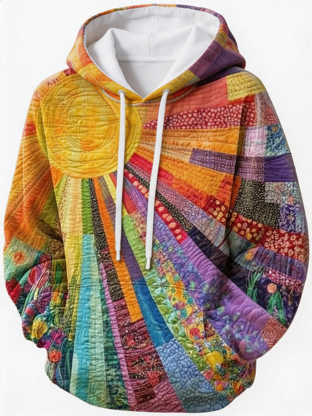 Vintage Hoodie Floral Hoodie