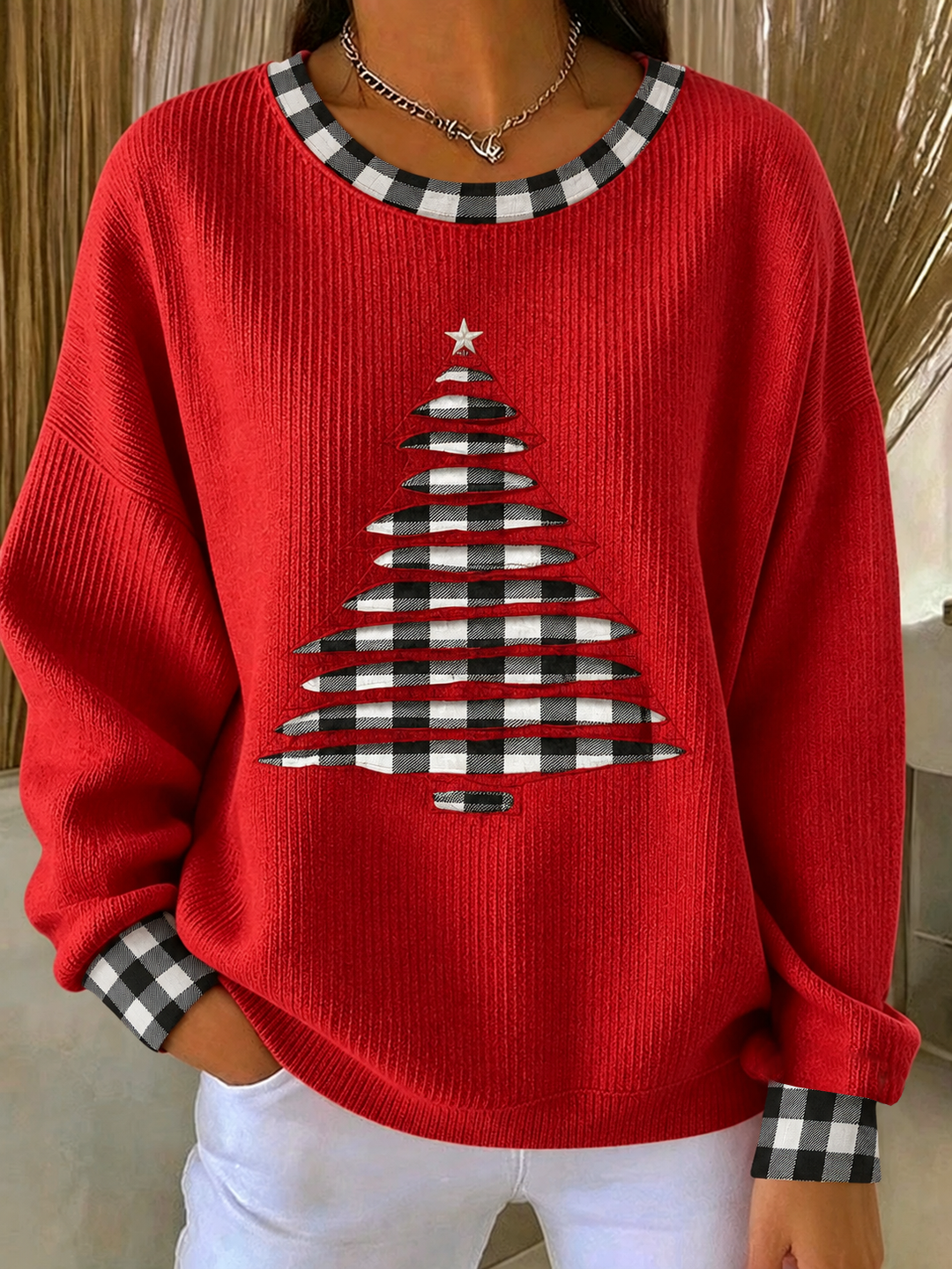 Christmas Casual Printing Sweatshirt