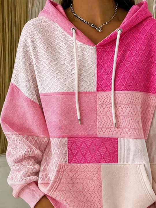 Casual Abstract Hoodie Long Sleeve Hoodie