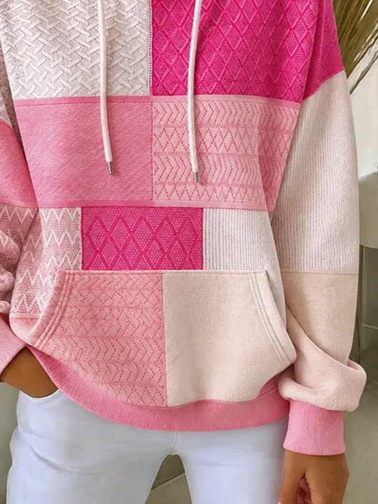 Casual Abstract Hoodie Long Sleeve Hoodie