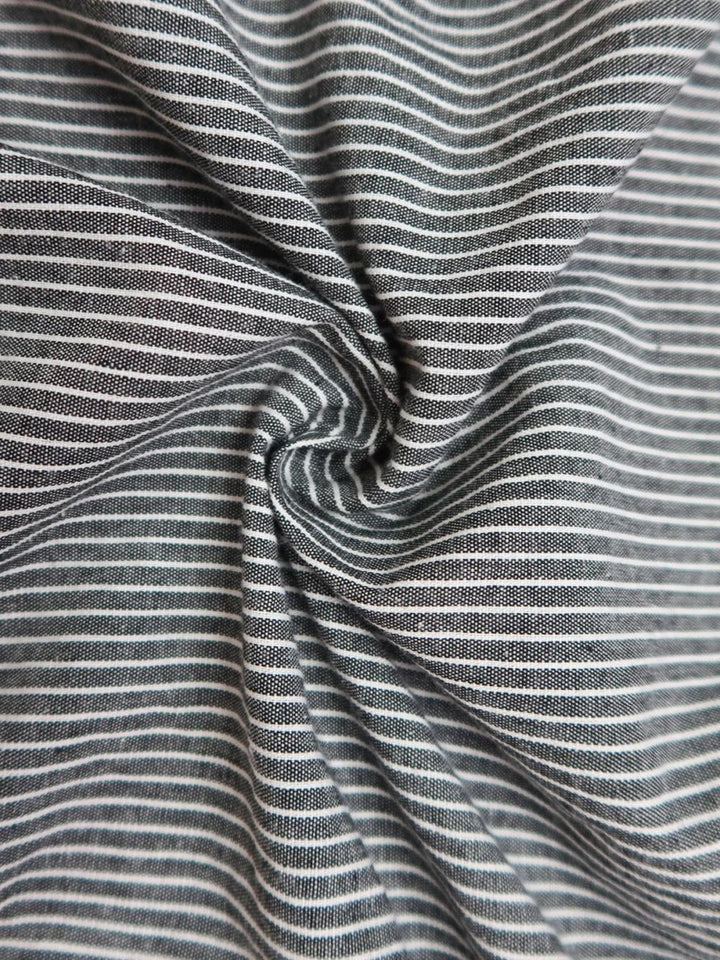 Stripe Basic Loose Kimono