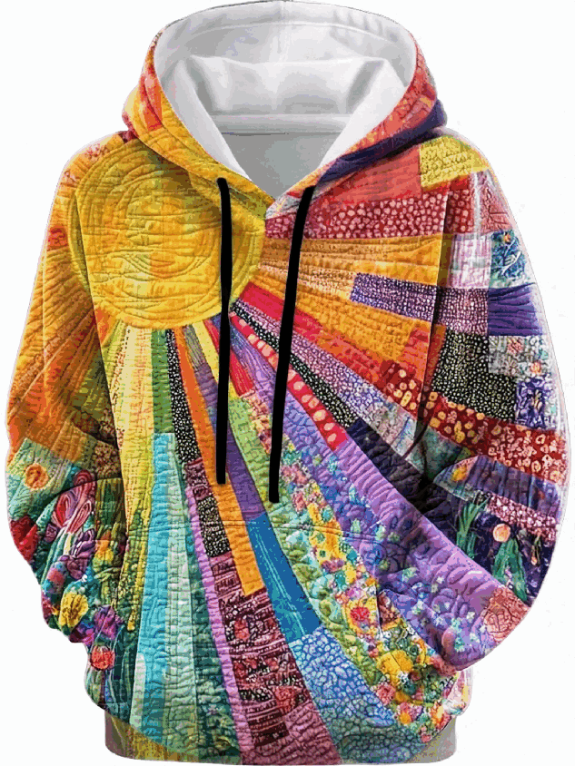 Vintage Hoodie Floral Hoodie