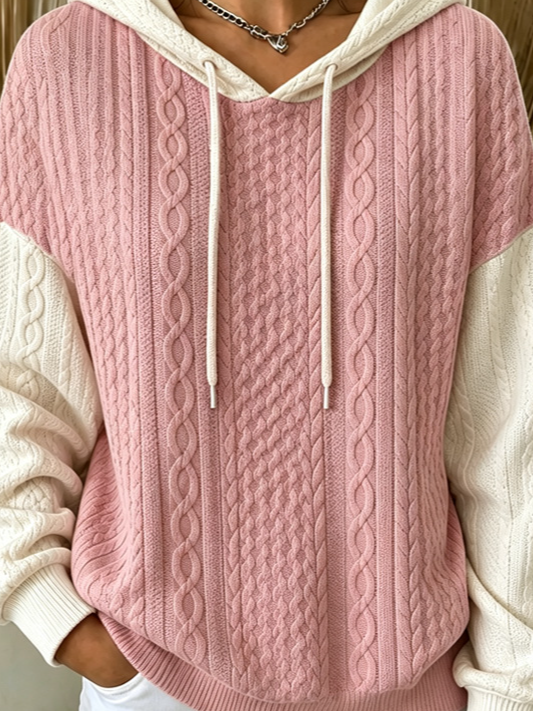 Casual Geometric Hoodie Long Sleeve Hoodie