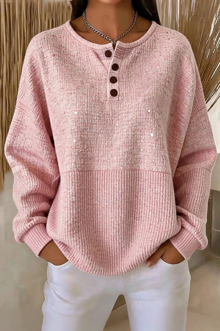 Women Casual Abstract Crew Neck Long Sleeve Sweatshirt