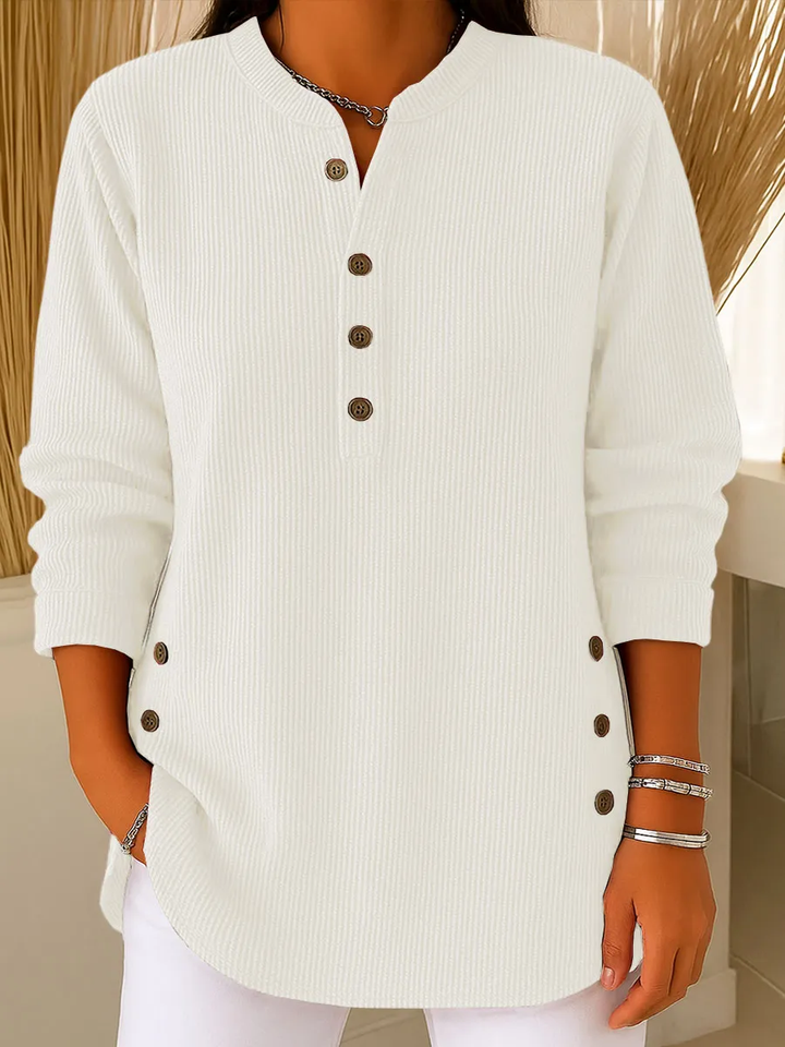 Women's Solid Color Crew Neck Casual Loose Knit Pullover Sweater