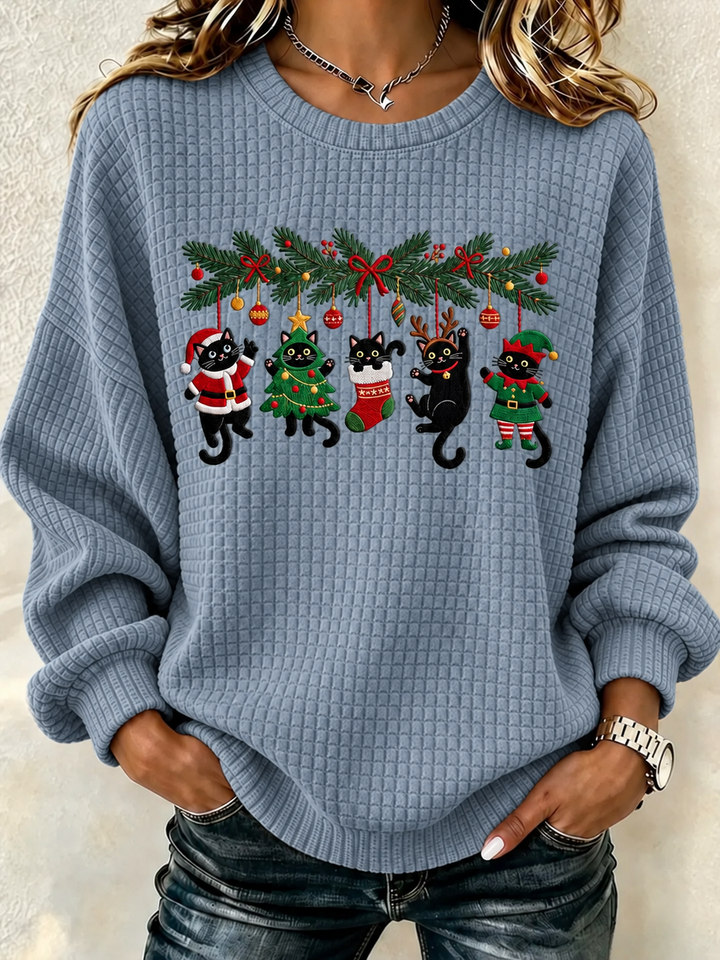 Regular Fit Printing Casual Sweatshirt