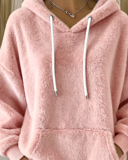 Casual Plain Hoodie Long Sleeve Hoodie
