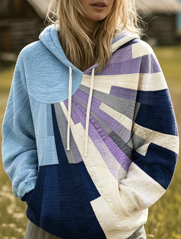 Vintage Hoodie Floral Hoodie